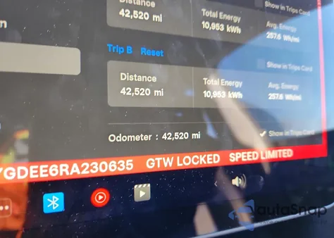 2024 Tesla Model Y из США, поврежденный, VIN 7SAYGDEE6RA230635